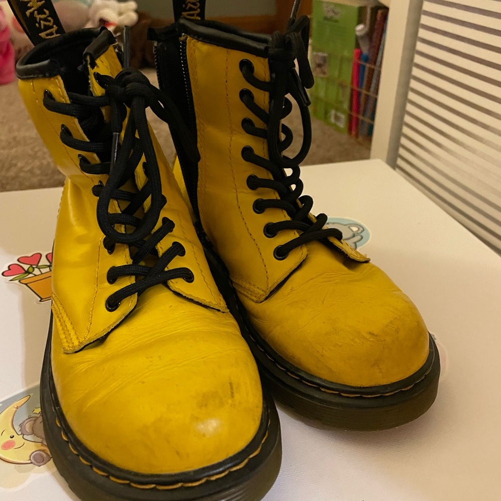 Well loved Dr. Marten Boots